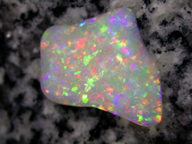 12.73ct DOUBLE SIDED FULLY SATURATED CRYSTAL OPAL