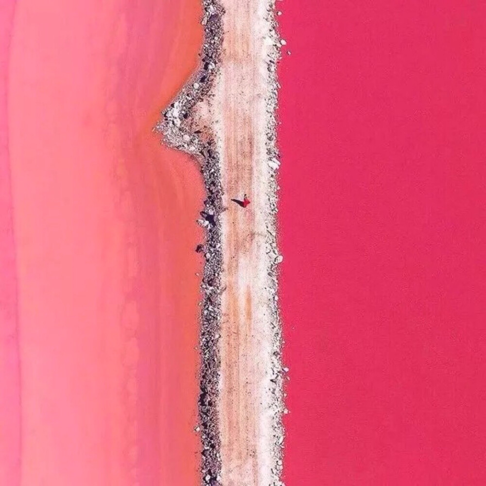 希勒湖（Lake Hillier），是一个有着神秘明亮、粉红色的湖，位于澳大利亚西澳大利亚州的中岛（Middle Island）