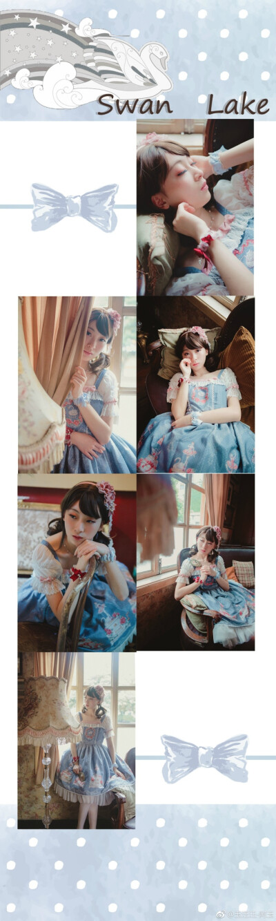 #lolita装扮# “喜欢一个人 Lolita只喜欢一天好吗或许从没有爱上他只是爱了童话”清澈&冷冽《卓亚君-洛丽塔》 K卓亚君-洛丽塔 摄影：@摄影师_小yi ...展开全文c