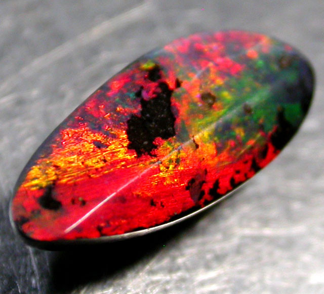 1.80CTS GEM BRILLIANT FIRE BOULDER OPAL JO2120