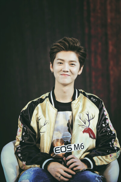 呆萌傻狍子 鹿晗 Luhan #壁纸 #头像