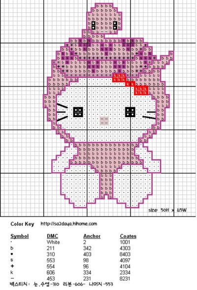 十二生肖之蛇，十字绣图。可以绣到宝宝的用品上 