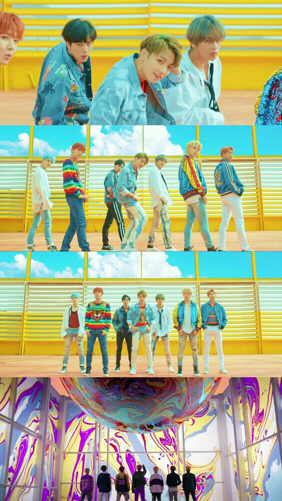 dna 自制壁纸 防弹少年团 bts金南俊 金硕珍 闵玧其 郑号锡 朴智旻