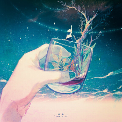 插画 图源微博，画师ID:云中少年- 侵删 