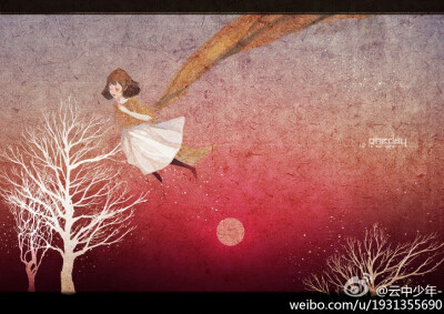 插画 图源微博，画师ID:云中少年- 侵删 