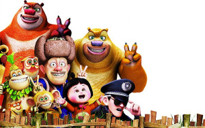 《熊出没之夺宝熊兵》萝卜头 吉吉 毛毛 涂涂 光头强 嘟嘟 警察 熊大 熊二