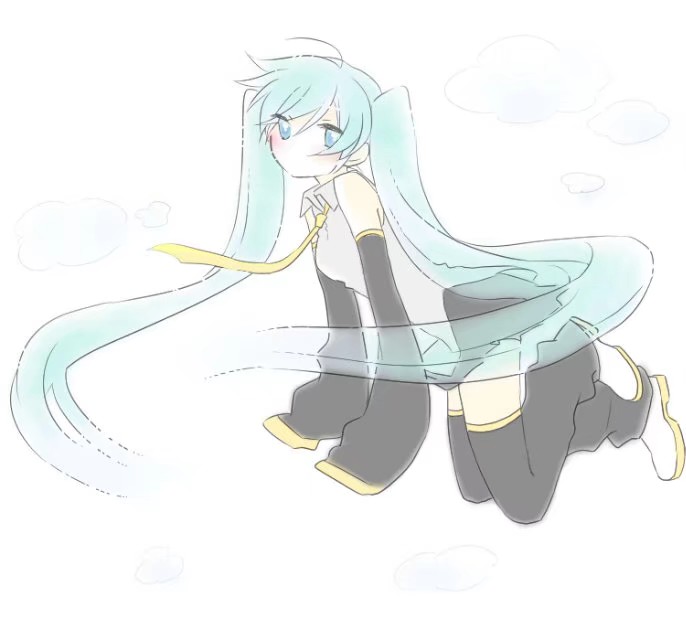 葱蕉 可爱 治愈 镜音连 LEN 初音未来 初音miku 公主殿下 日常