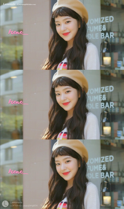 Red velvet 裴珠泫 Irene | cap from lofter | 出自见logo勿二改