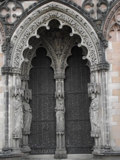 gothic door 2 by pup...