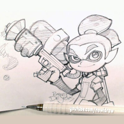 Sketched Splatoon.Dr...