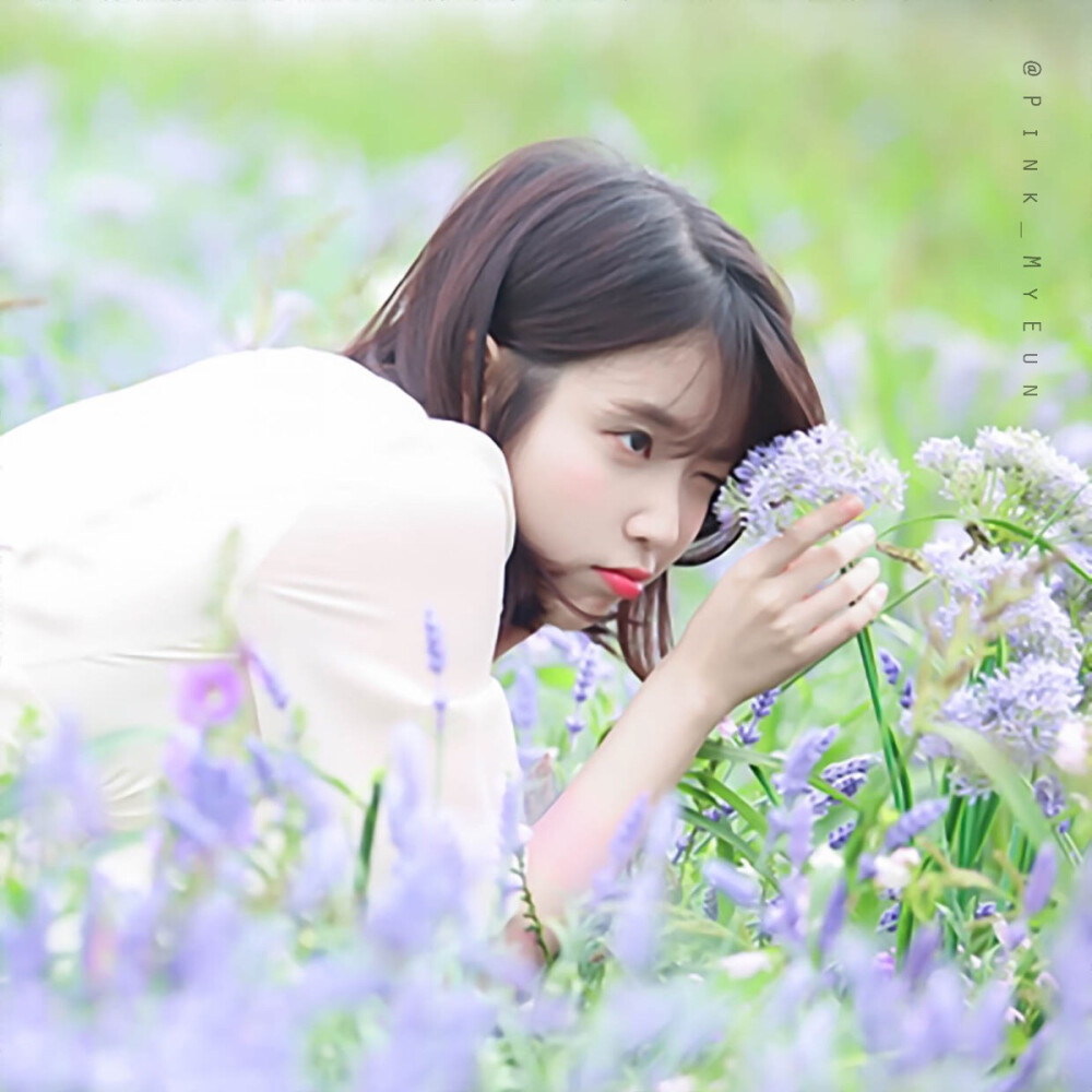 李智恩iu花书签不妥删crpinkmyeun