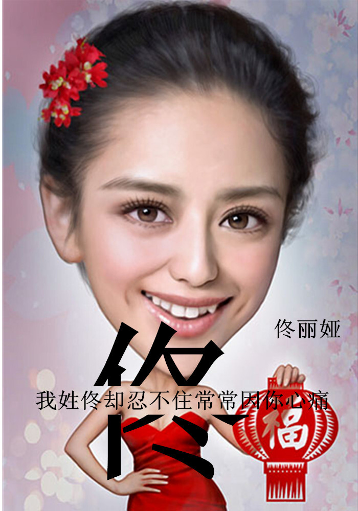 一些姓氏明星壁纸
