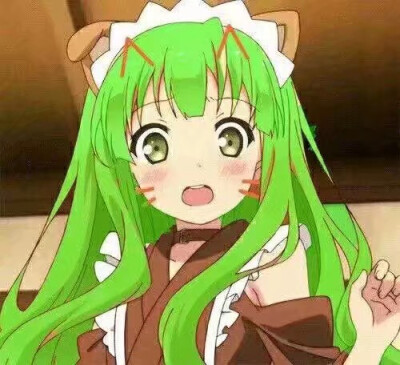 动漫女生头像 原谅色