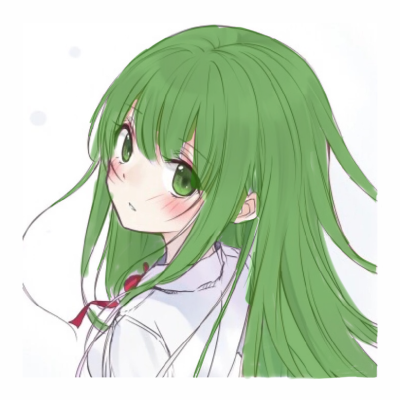 动漫女生头像 原谅色