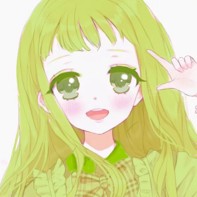 动漫女生头像 原谅色