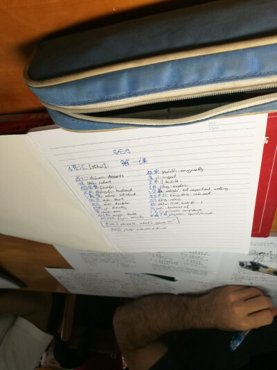 外国哥哥的字迹真是哈哈哈