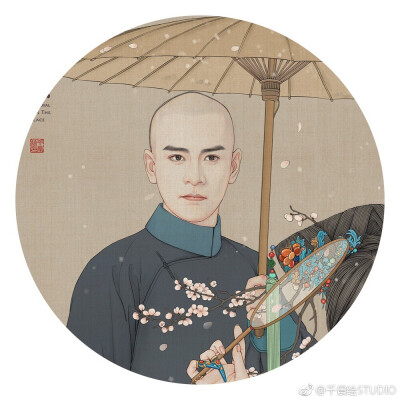 手绘古风男子·霍建华
画师：千景绘
（《如懿传》为抄袭作品，抵制抄袭，你我做起）