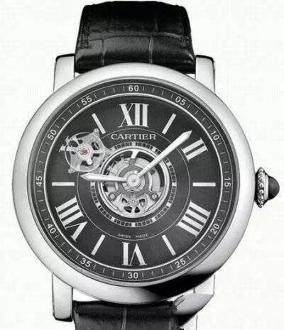 世界上10大最贵的手表
10、卡地亚Cartier的“Rotonde碳水晶航天陀飞轮” 221000美元(约合人民币136万元)：陀飞轮的罩笼起着秒针的作用。