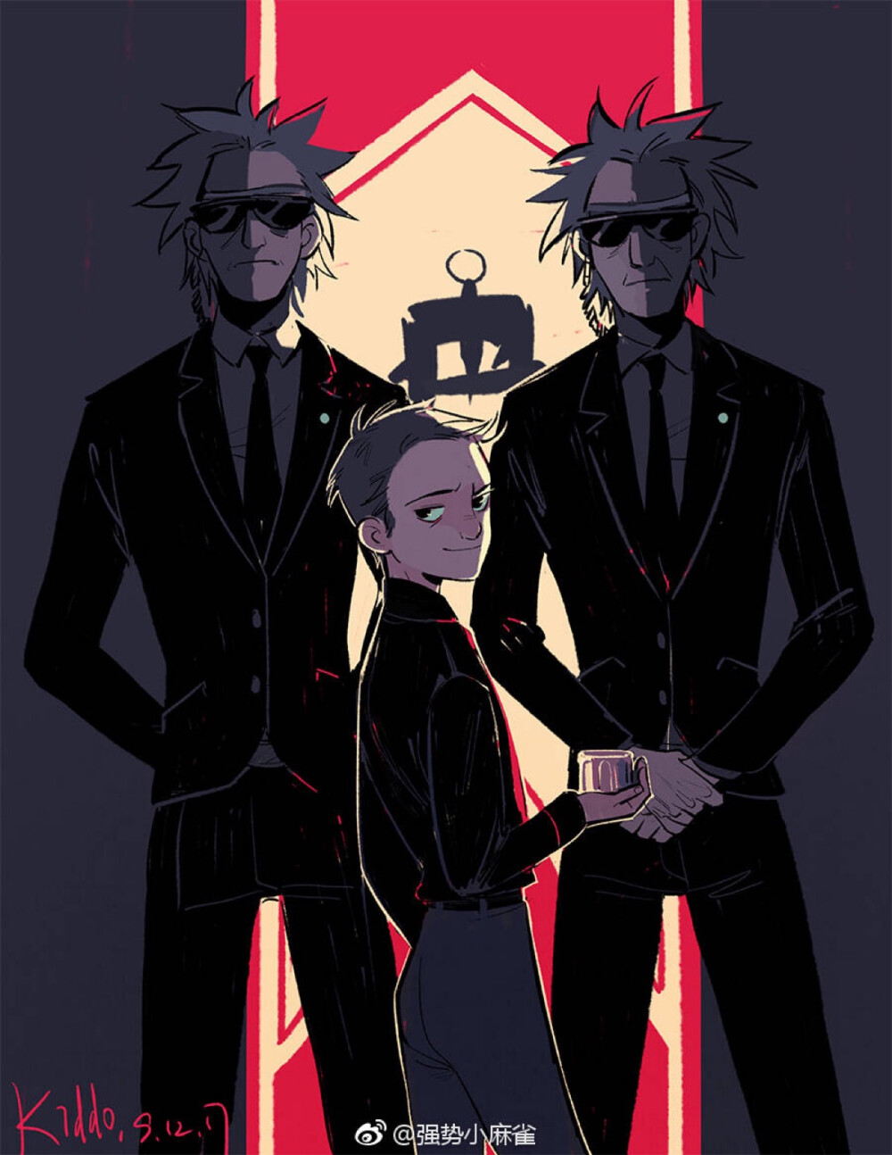 微博存图，来自 强势小麻雀
妈呀如此强势的Evil Morty！！！！