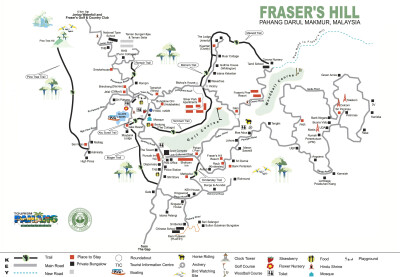 Malaysia Peninsular Cool Highland, Pahang, Fraser Hill
马来西亚半岛，彭亨州属，福隆港高原