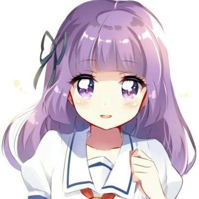 (*๓´╰╯`๓)♡紫眸紫发