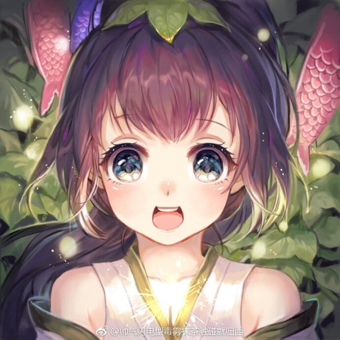 #阴阳师夏日祭# 夏天到啦最近游戏里面也是到了夏日祭的时候～画了九个小可爱的头像希望能给大家带来点节日的快乐吧⸜(๑⃙⃘'ᵕ'๑⃙⃘)⸝⋆*@网易阴阳师手游@阴阳师手游同人帐 同人社区：O网页链接 ​​​​