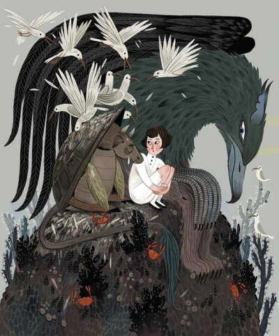 西班牙插画家Julia Sarda