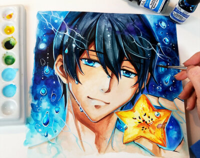 Haruka Nanase by Naschi