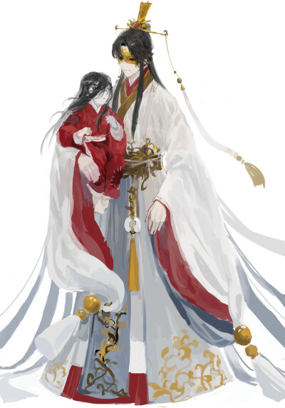 〔 天官赐福〕怪三木 绘