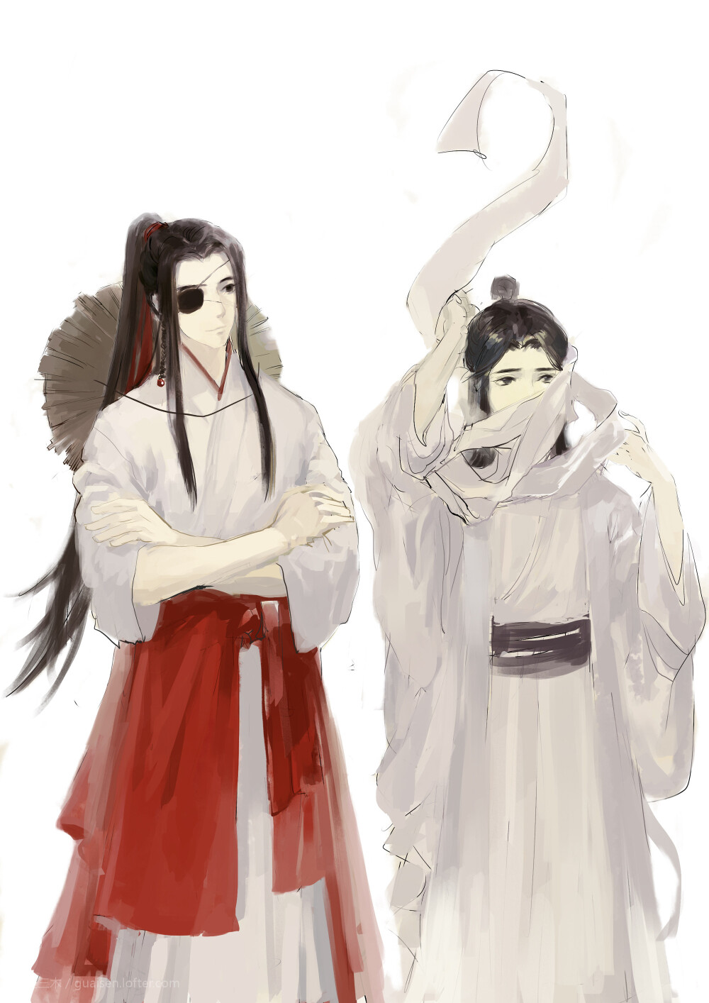 〔 天官赐福〕怪三木 绘