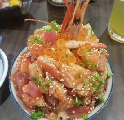 海鲜丼饭