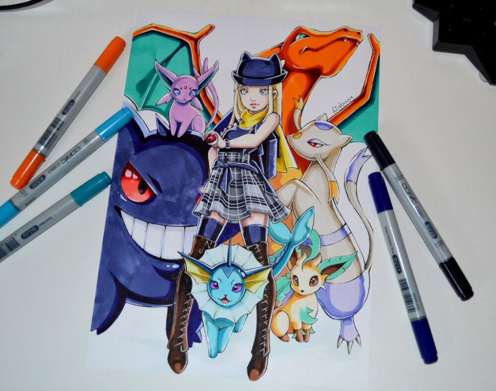 Pokemon Team by Lighane