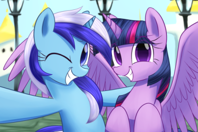 twilight sparkle&minuette