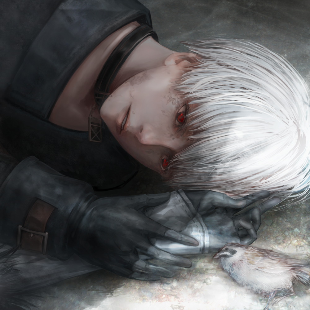 NieR：Automata 尼尔：机械纪元 9S 绘师：山本蟻 本作品pixiv id=65147170