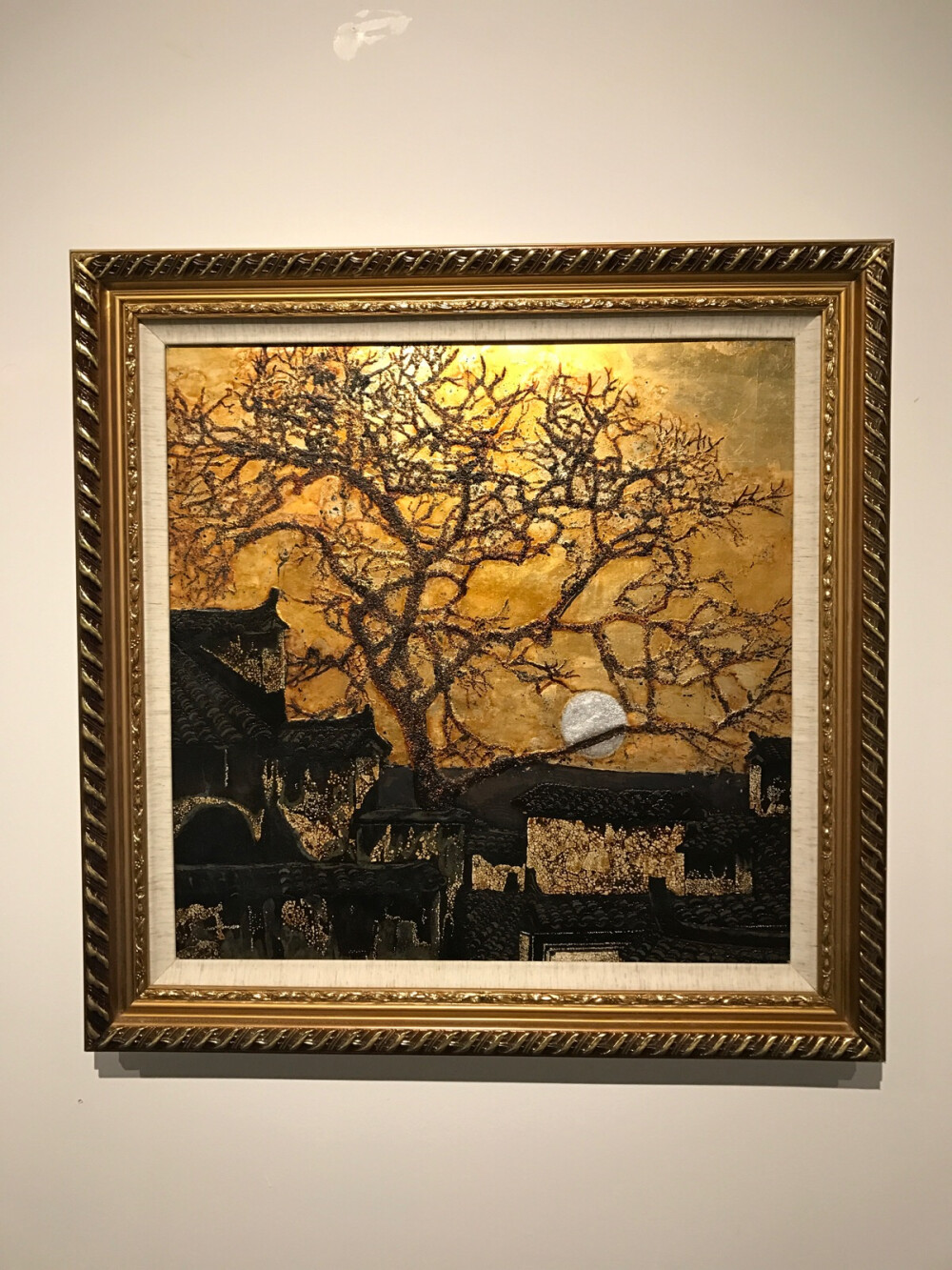 明园美术馆小幅漆画展