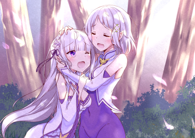 【来源pixiv，侵删】Happy Birthday Emilia
『今も、過去も、変わらぬ愛』を貴方に
画师：湊良弘@お仕事募集中
艾米莉娅（爱蜜莉雅），菲尔托娜
动漫/二次元/原创/同人画/人物插画/手绘/女生头像/壁纸/锁屏/背景/…