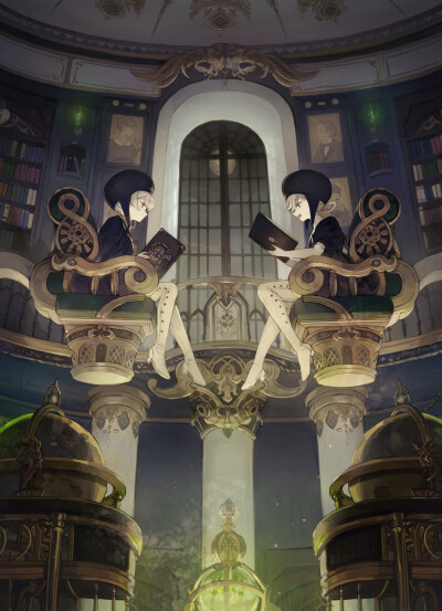 knowledge 绘师：ヨウ 本作品pixiv id=65129768