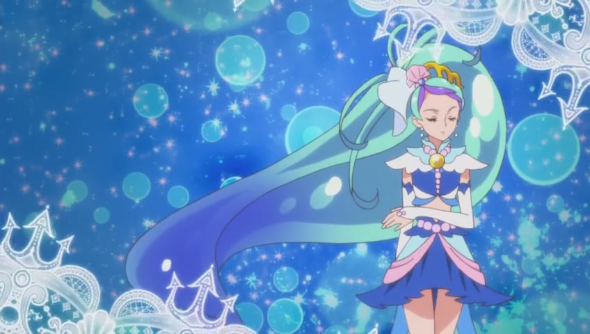 海藤南
变身：Cure Mermaid（人鱼天使）
变身台词: Precure Priness Engage 澄清海洋的公主