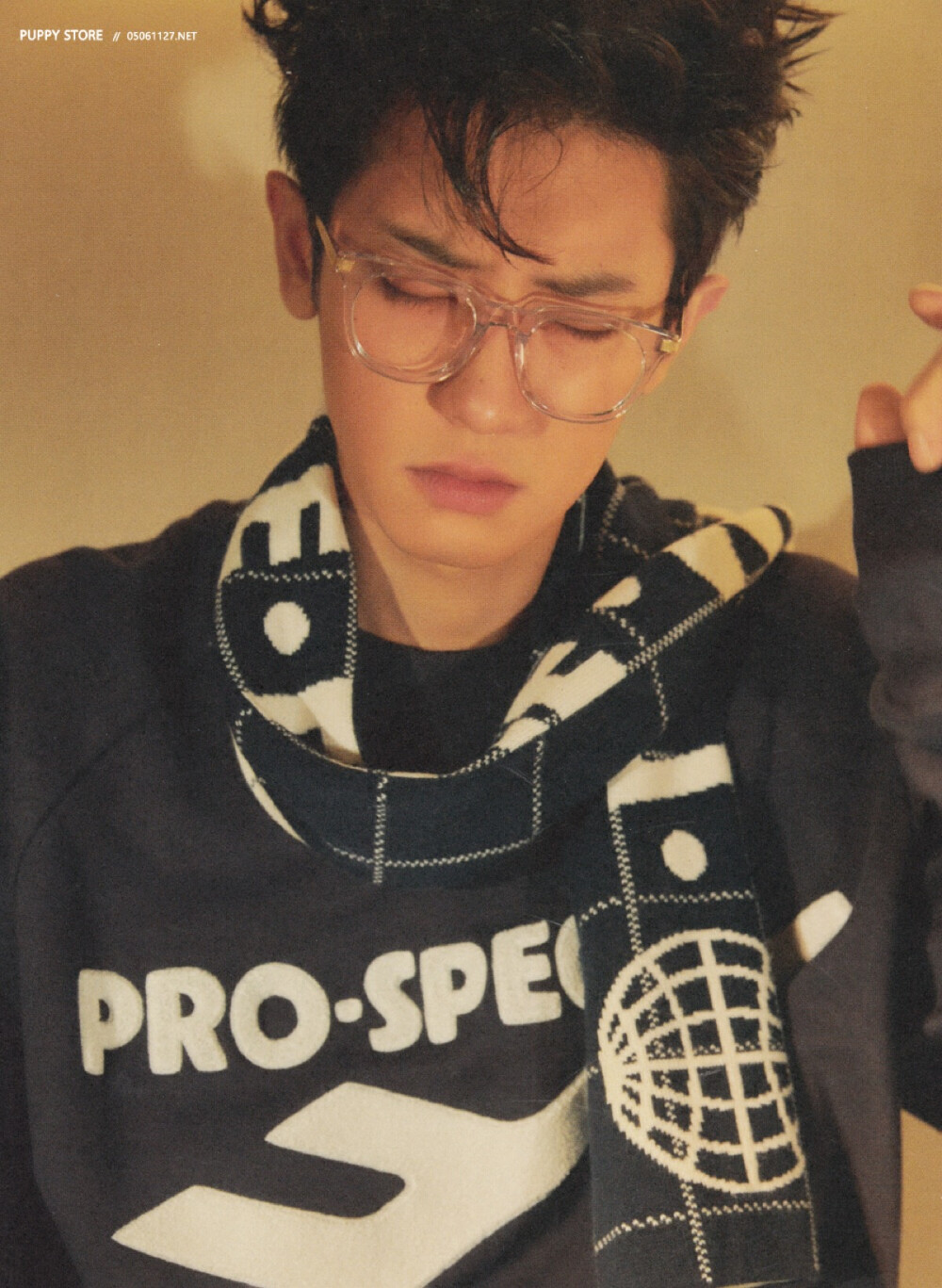 exo 高清 壁纸 朴灿烈 杂志扫图