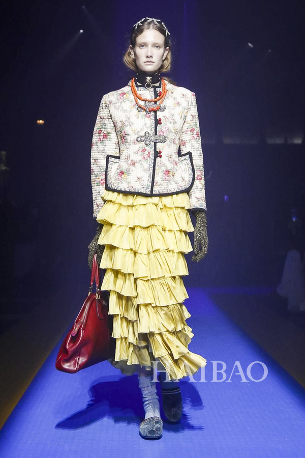 2018春夏米兰时装周古驰gucci女装秀