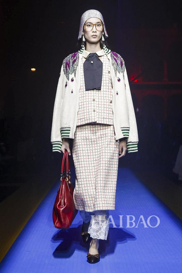 2018春夏米兰时装周古驰gucci女装秀