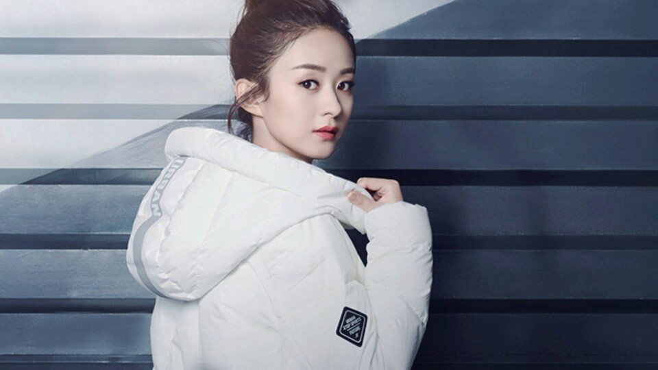 女神，特步代言