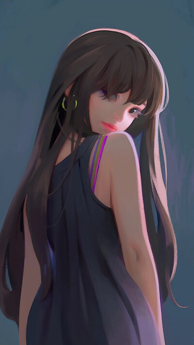 壁纸+头像 动漫 女 背影