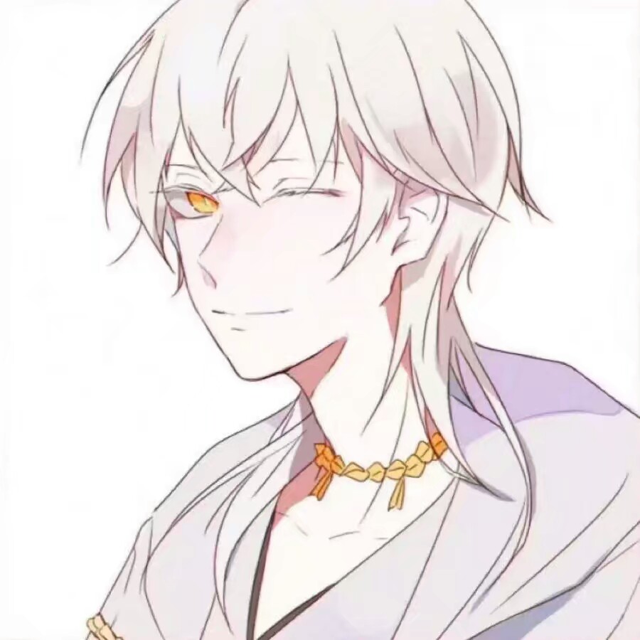 动漫男头 鹤丸国永 感谢遇见你