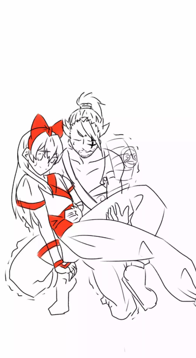 宫本你抱着娜可是不是有点牵强啦？