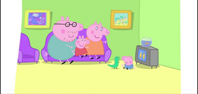 小猪佩奇 全家福