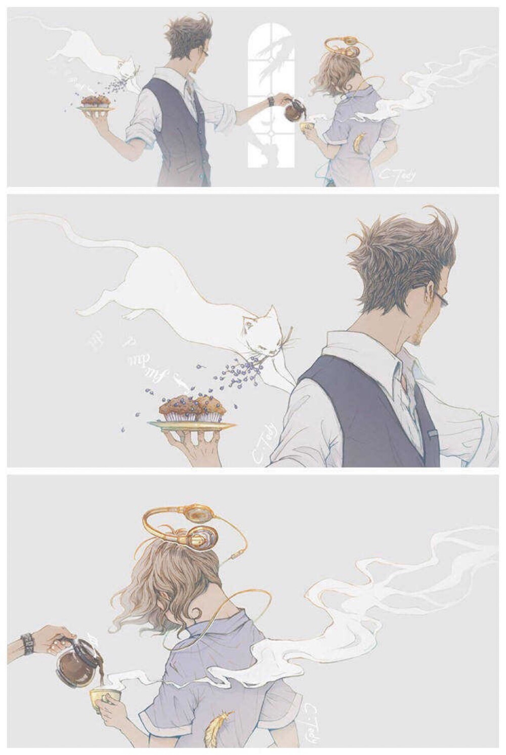 cynthiatedy印度尼西亚插画师图源网络侵删致歉