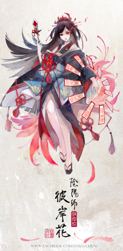 阴阳师 彼岸花 绘师：LOIZA 本作品pixiv id=65201230