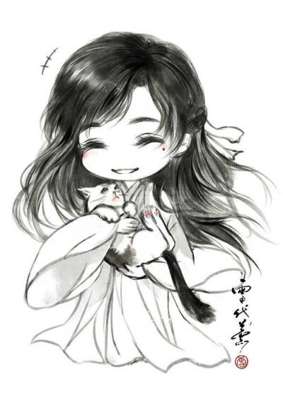 作者：雪代薰
Q版人物