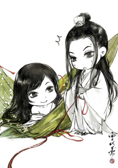 作者：雪代薰
Q版人物